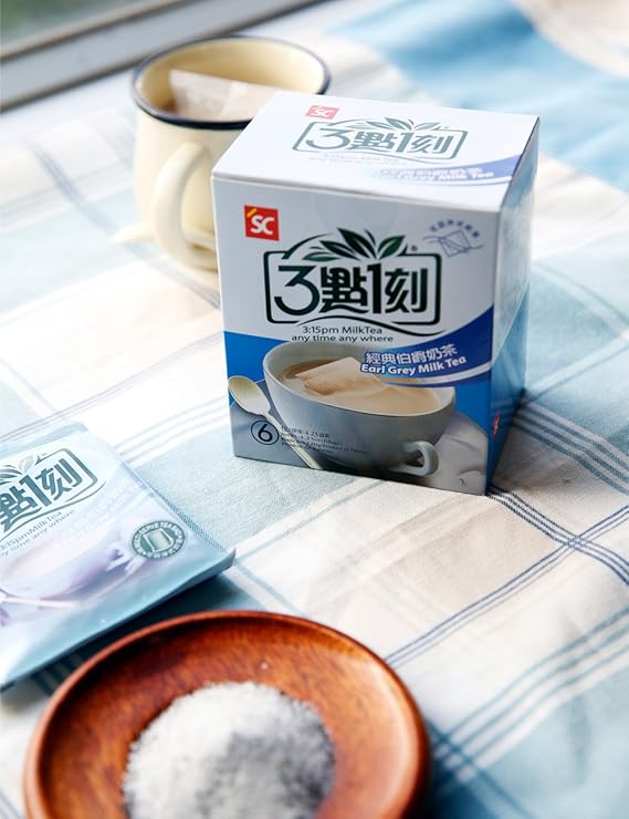 台湾原装进口 三点一刻经典伯爵奶茶120g/盒